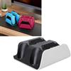 BAFOVY Dock Station per Caricabatterie per Controller di Gioco Doppio per Controller Edge e Slim con Cavo USB Ricarica Rapida in 2 Ore Indicatori LED Sovracorrente (Bianco)
