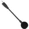 Tomantery Cuffie da Gioco Flessibili a Collo di Cigno, Microfono, qualità del Suono Chiara per Cuffie MMX100 MMX150, Materiale ABS, Lunghezza Cavo 15 Cm, Portatili, per Giocatori in Movimento