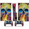 ASBVRJF Pelle Della Console Per PS5 Slim Skin Disc Edition Console E Controller Vinyl Cover Skins Wraps Resistente Ai Graffi Compatibile No Shrinkage Forte Adesione 62802 Pelli Avvolge Regalo