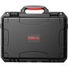 AMZLORD for PS5 Pro Hard Carrying Case Waterproof portatile Case di shock Shock Hard Case Anti-scratch for PlayStation 5 Pro Console Controller Controller Game Card