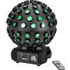 EUROLITE LED B-40 HCL effetto radiante MK2 | effetto fascio LED con colori RGBWA+UV, telecomando incluso