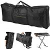 needlid Borsa per tastiera a 61 tasti, borsa per pianoforte elettronica, tastiera elettrica a 61 tasti, per custodia per tastiera per pianoforte tastiera