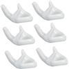 JOINPAYA Supporto Ceramico per Ocarina a Mano, 6 Pezzi Bianco Elegante | Espositore per Collezionisti e Appassionati di Suoni, Accessori Musicali Regalo, Uso Casa Ufficio