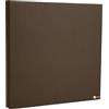 Bluetone Acoustics Wall Panel Pro - Pannelli fonoassorbenti professionali per eliminare rumore ed eco - Pannelli acustici per studio, ufficio, soggiorno (50x50x5cm, Mocca)
