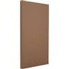 Bluetone Acoustics Wall Panel Pro - Pannelli fonoassorbenti professionali per eliminare rumore ed eco - Pannelli acustici per studio, ufficio, soggiorno (100x50x5cm, Marrone chiaro)
