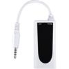 Dilwe Flanger FC-21 Connettore per Chitarra Elettrica, Convertitore di Connettori Collega la Chitarra Elettrica o Basso al Telefono Cellulare iOS e Android