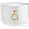 Sonic Energy Meinl - Campana tibetana in cristallo Sonic Energy da 30,5 cm, nota C #4, planetaria, quarzo ad alta purezza, per meditazione, ASMR, terapia del suono, yoga