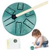 Generisch Tamburo a pioggia per il giardino, per esterni, Rain Drum Outdoor Rain Drum per giardino, 3 pollici, 6 toni, acciaio tongue tamburo per pioggia Tongue Rain Chime, impermeabile