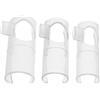 Kisangel Ausilio per Flauto in Nailon per Facilitare Suono del Flauto di Bambù 3 Pezzi per Principianti Accessorio Portatile Protezione Membrana