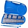 HYLQZAT Xilofono Professionale Strumento A Percussione Xilofono Glockenspiel Da 25 Note Con Custodia In Plastica 2 Bacchette