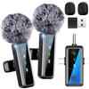 MLZTINGR Microfono 3 in 1: microfono lavalier di alta qualità per smartphone, fotocamere e PC, ideale per interviste, vlog e podcast, qualità audio chiara e facile da usare