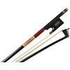 WUQIMUSC 4/4 full size Arco Violino Arco In Fibra di Carbonio Stick Dritto Pernambuco Performance Master Level naturale capelli arco bianco