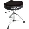 Roland Sgabello per Batteria Roland a Sella, con seduta in velours e base idraulica - RDT-SH