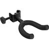 Rocktile GHMS-10 Supporto per Chitarre per Microfoni - Per Montaggio su Asta Microfono e Leggio - Fissaggio all'Asta tramite Vite a Morsetto - Adatto per Diametro Tubo fino a ca. 20 mm - Nero
