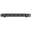 Proel HPAMP106 - Amplificatore professionale per 6 Cuffie e 4 ingressi commutabili Stereo/Mono, Nero
