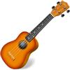 Classic Cantabile US-100 SB Ukulele Sopran Sunburst, Mensura sopranino (34 | 5 cm), Corpo in tiglio, Manico in acero, 15 tasti, Segnatasti al 5°, 12° e 15° tasto, Larghezza capotasto: 34, 5 mm