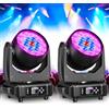 Osusuent 2 Pezzi 19x15W Teste Mobili LED Moving Head Luci da Palco, 4 in 1 Luci da Palcoscenico dmx512 Beam Zoom Luci da Discoteca professionale DJ luci per Festa, Matrimonio, Club e Spettacoli