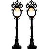 Lemax PARISIAN STREET LAMP Set da 2 Soggetto Illuminato Lemax CADDINGTON VILLAGE Cod 44757