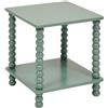 ATMOSPHERA CREATEUR D'INTERIEUR - Tavolino chamlo verde oliva 40x40cm