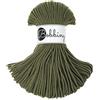 Bobbiny - Corda Oeko-Tex da 3 mm x 100 m, per macramè e Artigianato in Avocado