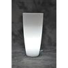 I giardini del re HOMEGARDEN Vaso Tondo Home Light per Arredamento in Resina con Luce Bianca