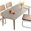 Mateju Tovaglia Rettangolare, Tovaglia con Bordo Elastico Tovaglie Protezione Tavolo, Copri Tavolo per Occasioni Natale da Tavola Giardino Esterno PVC Impermeabile (80x140cm,Grigio Elefante)