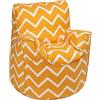 Ready Steady Bed Poltrona per bambini per i più piccoli | Comodi mobili per bambini | Sedia a sacco morbida per la stanza dei giochi | Beanbag a forma ergonomica (Zigzag)