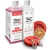 Reschimica Gomma siliconica per stampi 1:1 per Alte Temperature R PRO Tech 33, Resistente alle Alte Temperature,33 Shore, Crea Stampi Professionali Senza ritiro lineare (2 kg)