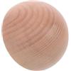 Gogogmee Strumento in Legno Mezza Sfera per Pressatura Argilla Stampi Mezza Rotonda per Creazione Piatti e Ciotole in Ceramica Utensile Artigianale per Modellare e Rifinire con Finitura