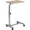 FURNISH 1 Scrivania ergonomica a casa con altezza regolabile tavolo da scrittura robusto in legno e metallo per postazione di lavoro sala studio ufficio compatto rimovibile per computer portatile