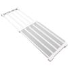 Zerodis Scaffale di Tensione dell'Armadio, Scaffale Espandibile in Metallo Organizzatore Regolabile Separatore Divisorio Fai-da-Te per Armadio Armadio Bagno (Lunghezza 50‑80 cm / 19,7‑31,5 Pollici)