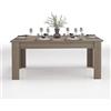 WHOUS Tavolo Allungabile JESI per Sala da Pranzo e Soggiorno, Estensibile da 140 a 190 cm, Tavolo Cucina per 6-8 Persone, Olmo