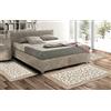 Confezioni Giuliana Tris Tappeto Camera scendiletto Stile Classico Damascato Zaffiro Beige Made in Italy