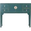 Fine Asianliving Consolle cinese mobili orientali tavolino decorativo tavolino da divano in legno 100_x_80_x_26_cm