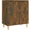 vidaXL Credenza Rovere Fumo 60x35x70 cm in Legno Multistrato