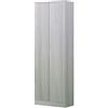 Sarmog Armadio 2 ante, armadio camera da letto, armadio salvaspazio, 3 ripiani regolabili e 1 fisso, Made in Italy, Kit H183 L62 P34 Cm
