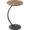 Vicco Tavolino da caffè Alvio, Marrone, 40 x 60 cm, utilizzabile come superficie d'appoggio per soggiorno o camera da letto