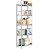 Generic Scaffalatura resistente in acciaio inox 304 con bordo stretto, regolabile, per cucina, tavolo da lavoro per ristorante e casa, frigorifero laterale (30 x 20 x 80 cm)