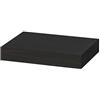 Lack Ikea - Mensola da parete, 30 x 26 cm, colore: Nero/Marrone