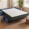 Nuvole di Sonno - Materasso Piazza e mezza Nettuno per Divano Letto a Ribalta in Water Foam Alto 17 cm Ergonomico, Rivestimento in Aloe Vera Anallergico Made in Italy (H 17, 100 X 190)