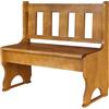k koma Panca in legno di pino massiccio, stile rustico (105)