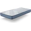 DORMISSIMO Materasso Singolo schiuma 80X160 NAOS, Alto 16 CM, Durezza media e traspirante