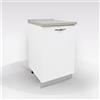 My Brand Germanvox Cucina Componibile, base, pensile, mobile lavello e incasso forno e piano cottura, colapiatti Bianco lucido (BASE 60 CM)
