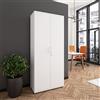 Weber Büro Armadio professionale con serratura 5 OH, bianco