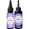 Resin Pro ® UV-Creation - Resina UV per Bijoux, Fai da Te, Creazione Gioielli, Anelli, Bracciali, Collane, Orecchini, Compatibile con Paste Colorate e Pigmenti, Asciugatura Rapida (60 ml)