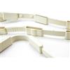 The Bed Slats Company Strisce di supporto per doghe da letto in gomma, 53 mm (coppia)