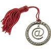 Generico 12X Decorazione BOMBONIERA Laurea Ciondolo Cerchio INFORMATICA 4 cm