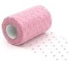 RGB TULLE POIS ROSA - 12,5 CM X 25 MT