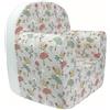 baby idea Babysanity® Poltroncina Bimbi Rivestimento 100% Cotone Sfoderabile Imbottitura Alta Intensità Migliorata Poltrona per Bambini Comoda Leggera Ideale per la Cameretta - Made in Italy - (Bambola Rosa)
