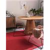 benuta Nest Tappeto Sisal Sana - Rosso 160x230 cm - 100% Fibra Naturale - Robusto per Sala da Pranzo, Soggiorno, da letto, corridoi o degli ospiti - Design Senza Tempocamere